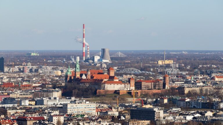 Cracovie et le château du Wawel