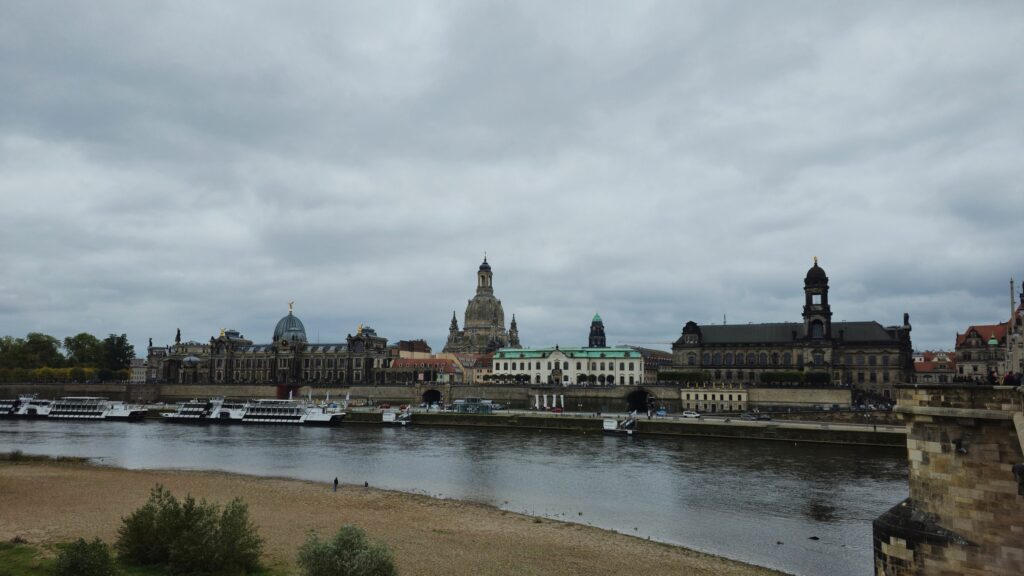 Dresde au bord de l’Elbe