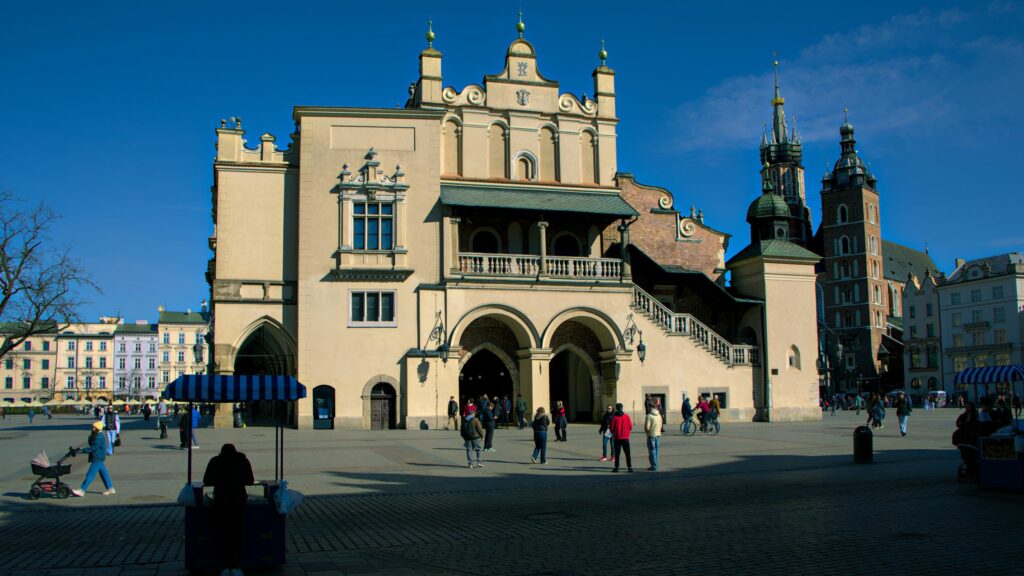 La place du Marché de Cracovie