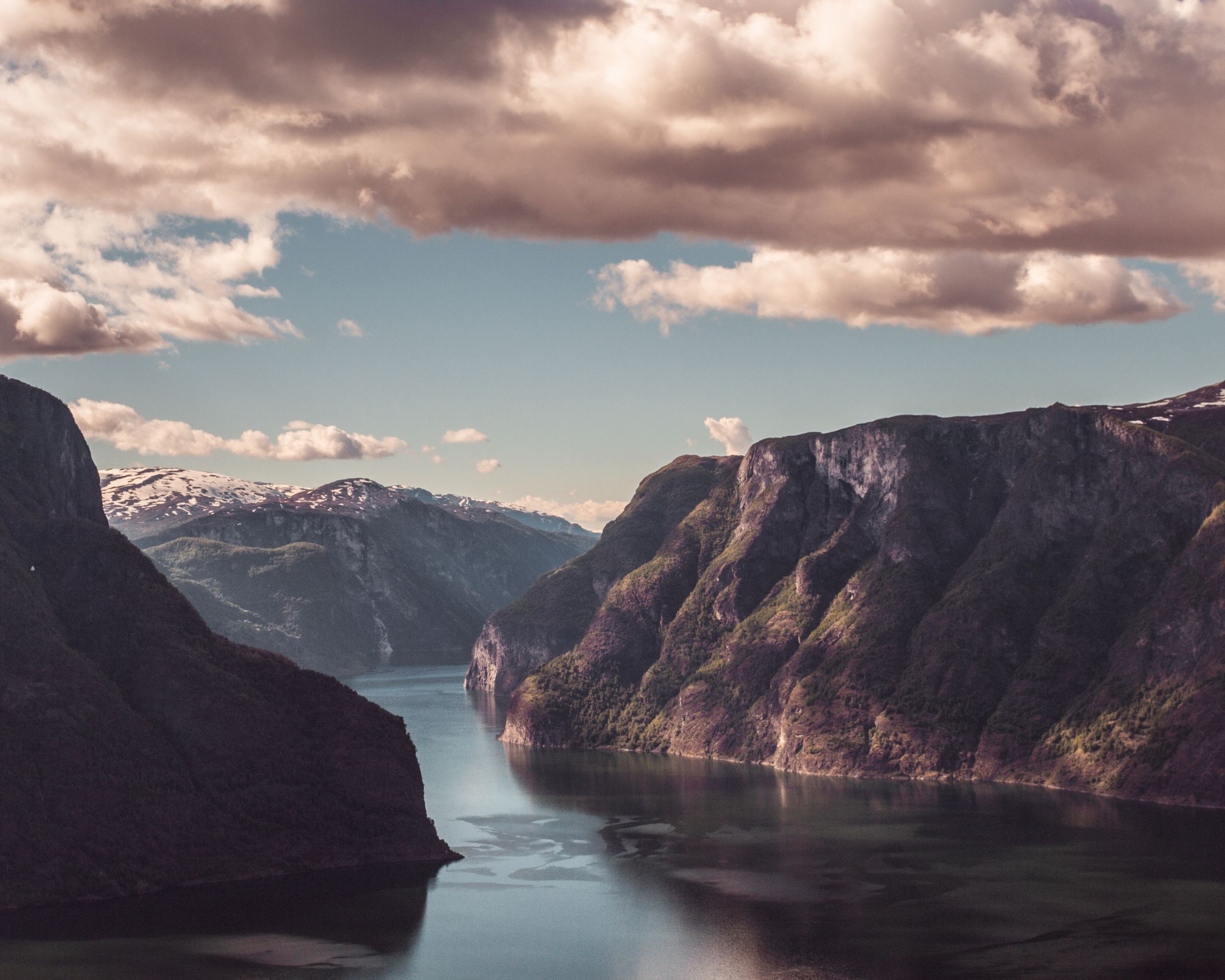 L’Aurlandsfjord, en Norvège