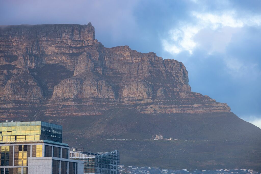 Le Cap et la montagne de la Table, en Afrique du Sud