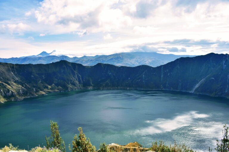 Le cratère du Quilotoa