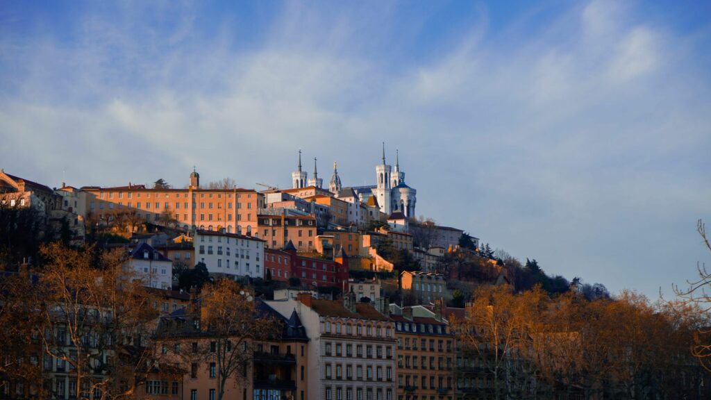 Le Vieux-Lyon et la basilique de Fourvière