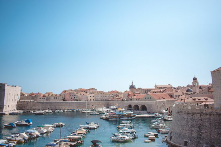 Le vieux port de Dubrovnik