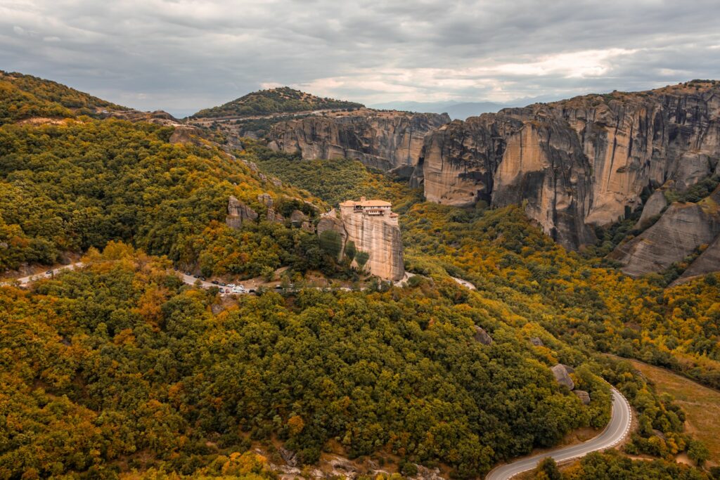 Les monastères des Météores, en Grèce