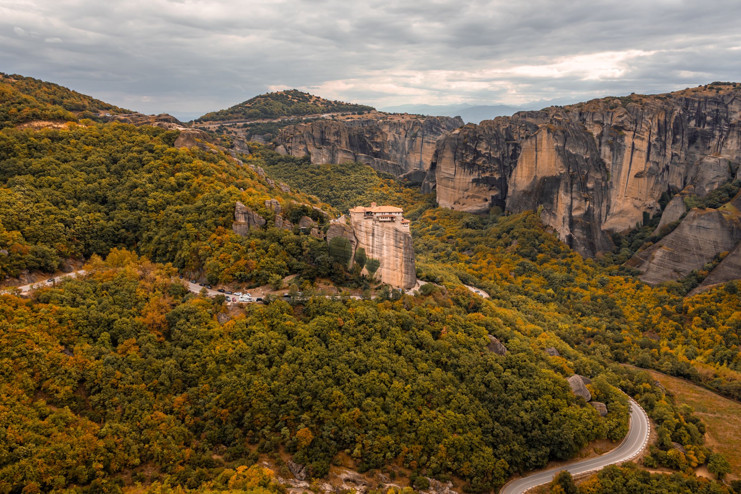 Les monastères des Météores, en Grèce